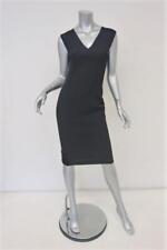 Vestido Roland Mouret azul marinho/preto algodão com painéis crepe tamanho EUA 4 bainha sem mangas comprar usado  Enviando para Brazil