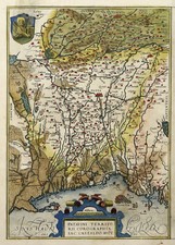 landkarte ortelius 1579 gebraucht kaufen  Berlin