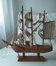 Deko holz segelschiff gebraucht kaufen  Verden