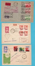 POLAND 3 okładki balonów 1937 -1959 Moscice, Poznan na sprzedaż  Wysyłka do Poland