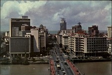 Recife Avenida Guararapes Pernambuco Brasil Vista aérea cartão postal antigo c229 comprar usado  Enviando para Brazil