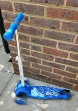 Evo wheels blue for sale  ROMFORD