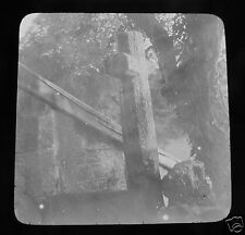 Lanterna mágica de vidro corrediça CRUZ DE PEDRA ANTIGA SHEEPSTOR C1900 DEVON DARTMOOR comprar usado  Enviando para Brazil