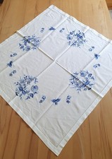 Tischdecke weiß zwiebelmuster gebraucht kaufen  Hemmingen