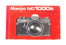 Bedienungsanleitung mamiya nc1 gebraucht kaufen  Solingen