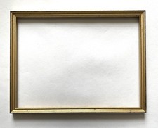 Moldura antiga de madeira dourada 37,5cm x 28,4cm madeira ouro galeria de belas artes  comprar usado  Enviando para Brazil