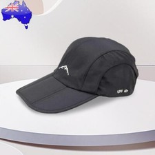 Comfortable Sun Visor Cap Adjustable Foldable Peaked Cap Quick-Dry for Women Men comprar usado  Enviando para Brazil