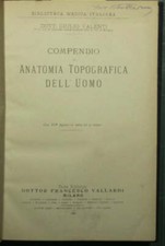 Compendio anatomia topografica usato  San Gregorio di Catania