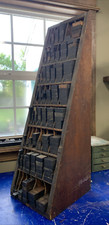 Vintage letterpress furniture for sale  Mickleton