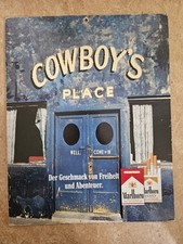 Werbeschild malboro cowboys gebraucht kaufen  Leipzig