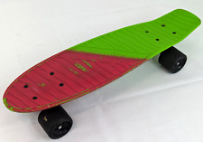 Usado, Skate Kryptonics Penny Board Cruiser, Colorway Verde Vermelho, 22" de Comprimento - TESTADO comprar usado  Enviando para Brazil