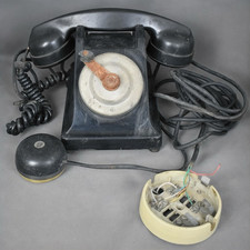 Ancien téléphone noir d'occasion  Ribemont