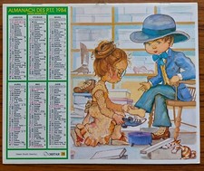 Almanach ptt 1984 d'occasion  Seraincourt