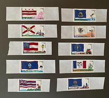 42c Flags of Our Nation conjunto 2 MNH 10 selos individuais bobina grátis EUA Frete comprar usado  Enviando para Brazil