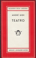 Gide andré..teatro usato  Italia