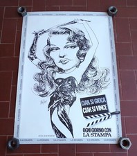 Poster rita hayworth usato  Settimo Torinese