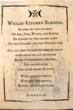 Wiccan kitchen blessing for sale  AYLESFORD