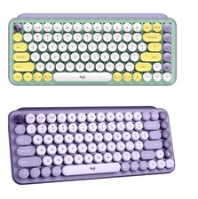 Teclas Logitech POP teclado mecânico sem fio teclas emoji Bluetooth USB PC/MAC comprar usado  Enviando para Brazil