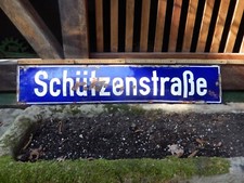 Altes emailiertes gewölbtes gebraucht kaufen  Ronneburg