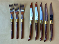 Laguiole rossignol steakmesser gebraucht kaufen  Alsbach, Deesen, Nauort