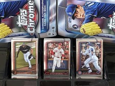 Béisbol Topps 2025 cromado - base individual - 1-300 - elige tu tarjeta segunda mano  Embacar hacia Mexico