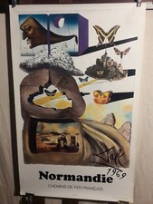 Affiche sncf dali d'occasion  Montauban