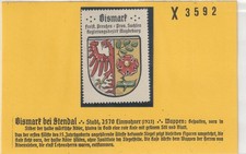 Reklamemarke wappen bismark gebraucht kaufen  Hamburg