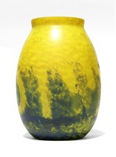 Vase pâte verre d'occasion  Bordeaux-