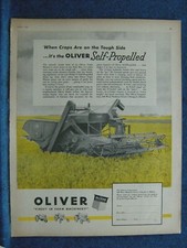 1950 oliver combine for sale  Lewistown
