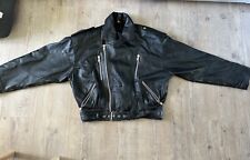 Lederjacke bikerjacke gr gebraucht kaufen  Kaarst
