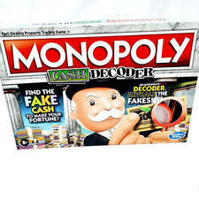 Jogo de tabuleiro Monopoly decodificador de dinheiro cartão não perfurado completo Hasbro Gaming comprar usado Jogo de tabuleiro Monopoly decodificador de dinheiro cartão não perfurado completo Hasbro Gaming comprar usado  Enviando para Brazil