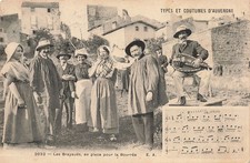 Auvergne folklore brayauds d'occasion  France