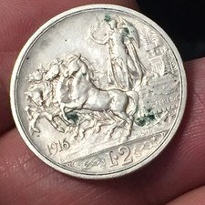 Lire 1916 quadriga usato  San Bonifacio