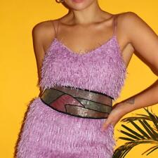 Szeroki pasek z koralików styl vintage rozmiar M na sprzedaż  PL