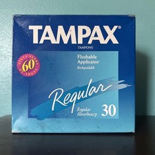 Vtg sealed tampax d'occasion  Expédié en Belgium