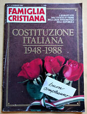 Famiglia cristiana 1988 usato  Verona
