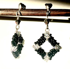Boucles oreilles perles d'occasion  La Ferrière