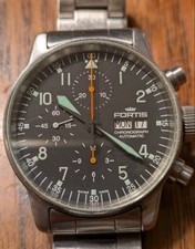 Beautiful FORTIS FLIEGER AVIATOR - Swiss Pilots Automatic Chronograph. ETA 7750. comprar usado  Enviando para Brazil
