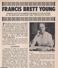 Francis brett young. for sale  SHREWSBURY