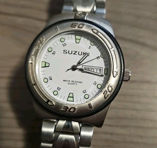 Vintage suzuki wristwatch for sale  Cedar Lake
