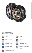 Catene neve cf1641 usato  Laureana di Borrello