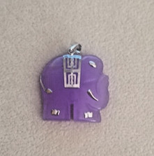 Purple jade elephant for sale  Las Vegas