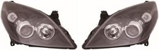 Faróis pretos par OS NS para Vauxhall Vectra Mk3 Sport Models 9/2005-2009, usado comprar usado  Enviando para Brazil