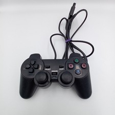 Controle PS2 compatível com Sony Playstation 2 e PS1/PSONE, preto japonês comprar usado  Enviando para Brazil