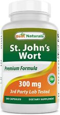 Usado, O Melhor Naturals St. John hipericão 300 Mg 180 Cápsulas comprar usado  Enviando para Brazil