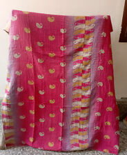 Usado, Colcha de retalhos vintage Kantha colcha indiana feita à mão cobertor colcha comprar usado  Enviando para Brazil