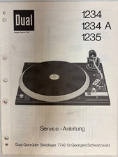Dual service manual gebraucht kaufen  Schwäbisch Hall