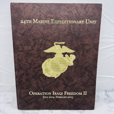 24ª Unidade Expedicionária de Fuzileiros Navais MEU 2004-2005 OIFII Implantação Livro de Cruzeiro Novo sem etiquetas comprar usado  Enviando para Brazil