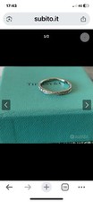 Anello tiffany platino usato  Lanciano