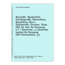 Baustoffe bindemittel zuschlag gebraucht kaufen  Berlin